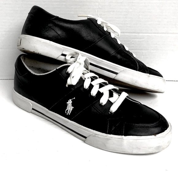 Polo Ralph Lauren Other - ⭐️POLO RALPH LAUREN HUMBERTO MENS LEATHER SNEAKER TENNIS SHOE